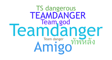 নিকনেম - TeamDanger