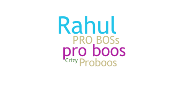নিকনেম - ProBoos