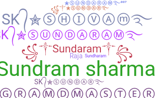 নিকনেম - Sundaram