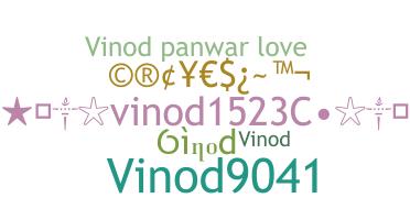 নিকনেম - Vinod1523C