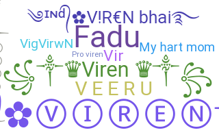 নিকনেম - Viren