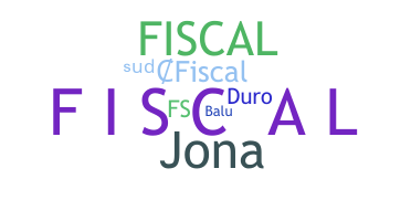 নিকনেম - Fiscal