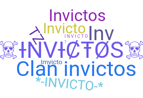 নিকনেম - invictos