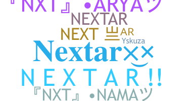 নিকনেম - Nextar