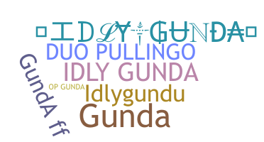 নিকনেম - IdlyGunda