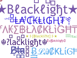 নিকনেম - Blacklight