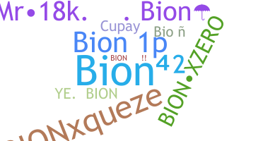 নিকনেম - Bion