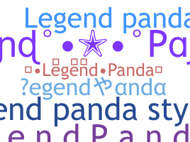 নিকনেম - LegendPanda