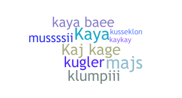নিকনেম - Kaya