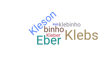 নিকনেম - Kleber