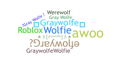 নিকনেম - graywolfe