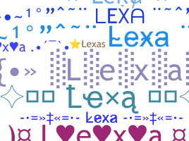 নিকনেম - lexa15lexa
