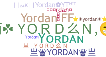 নিকনেম - Yordan