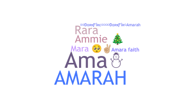 নিকনেম - Amarah