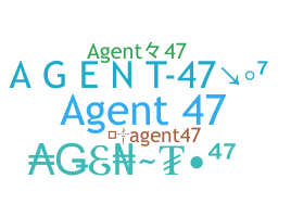 নিকনেম - Agent47