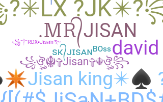 নিকনেম - Jisan