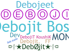 নিকনেম - Debojit