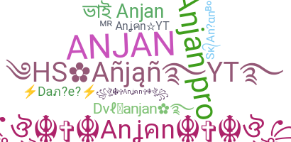 নিকনেম - Anjan