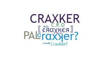 নিকনেম - Craxker