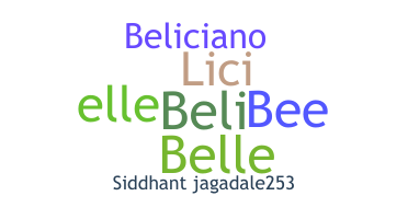 নিকনেম - Belicia
