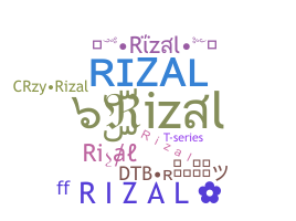 নিকনেম - Rizal
