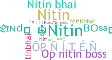 নিকনেম - NitinBhai
