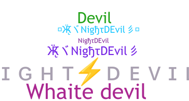 নিকনেম - Nightdevil