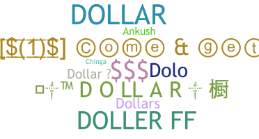 নিকনেম - Dollar