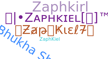 নিকনেম - Zaphkiel
