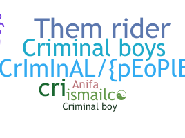 নিকনেম - Criminalboys
