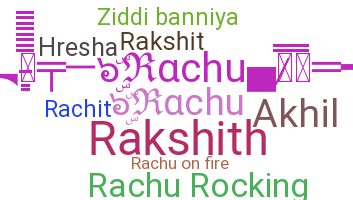 নিকনেম - Rachu