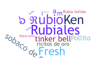 নিকনেম - Rubio