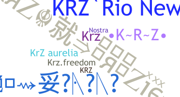 নিকনেম - KrZ