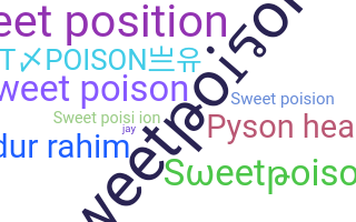 নিকনেম - sweetpoison