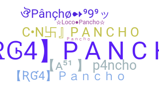 নিকনেম - Pancho