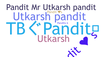 নিকনেম - pandits