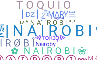 নিকনেম - Nairobi
