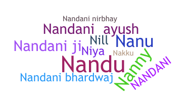 নিকনেম - Nandani