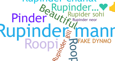 নিকনেম - Rupinder