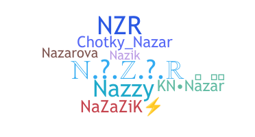 নিকনেম - Nazar