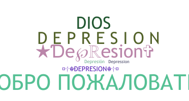 নিকনেম - Depresion