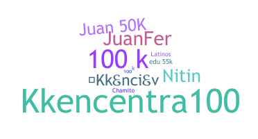 নিকনেম - 100k