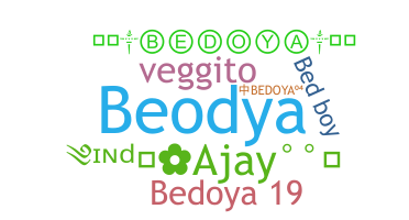 নিকনেম - Bedoya