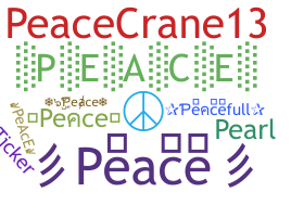 নিকনেম - Peace