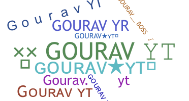নিকনেম - gouravyt