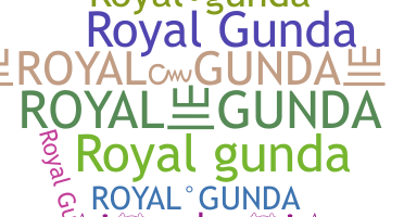 নিকনেম - RoyalGunda