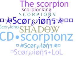 নিকনেম - Scorpions