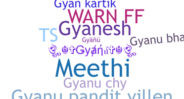 নিকনেম - Gyanu
