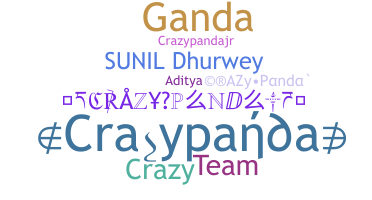 নিকনেম - CrazyPanda