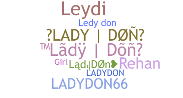 নিকনেম - LadyDon